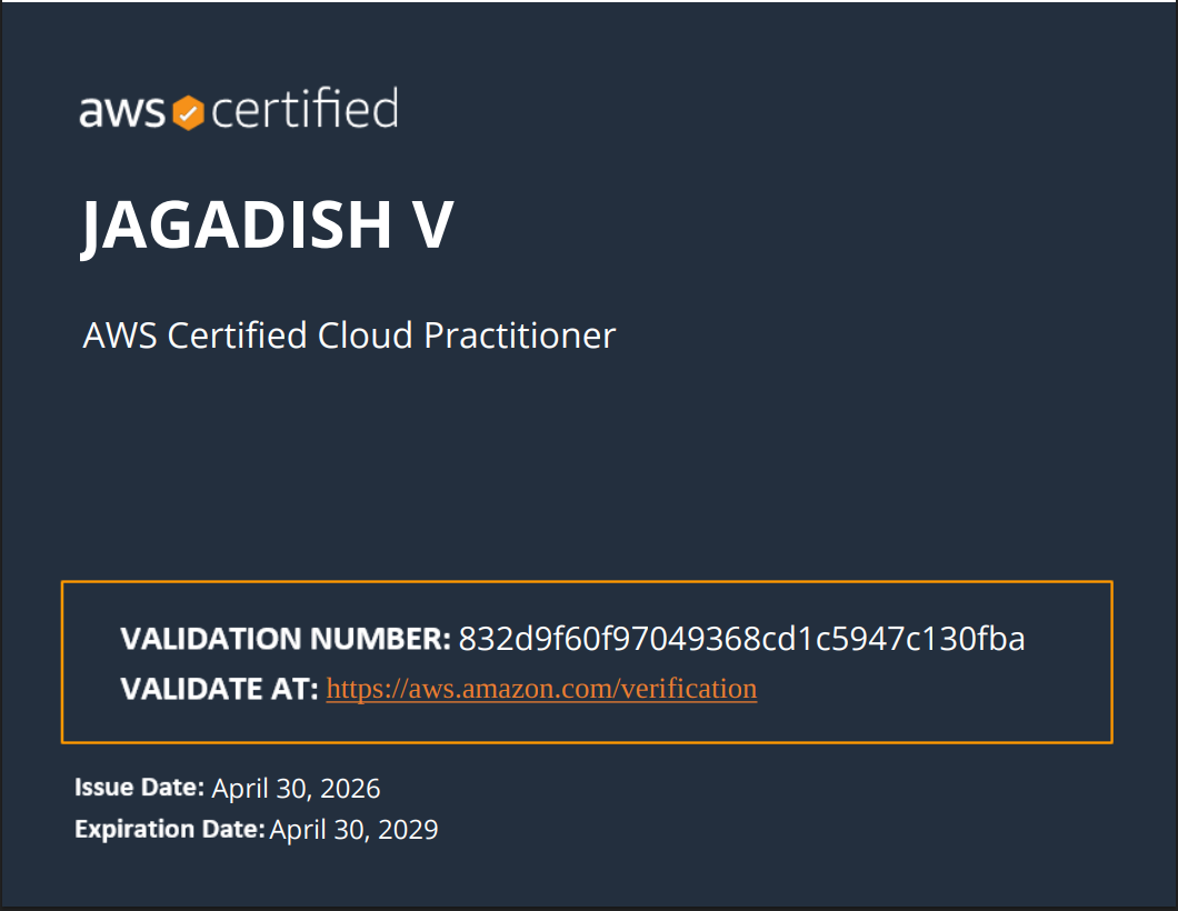 AWS Cloud Practitioner